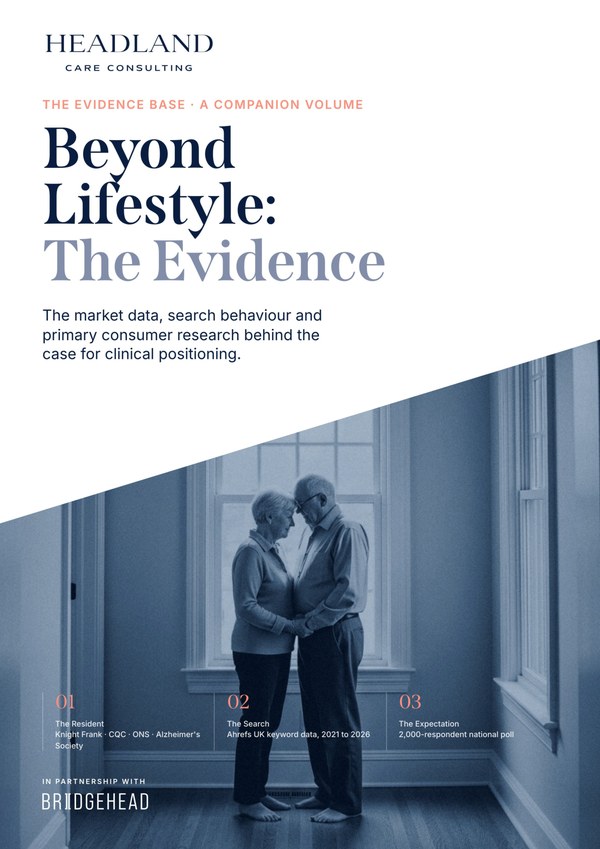 Front cover: Beyond Lifestyle: The Evidence