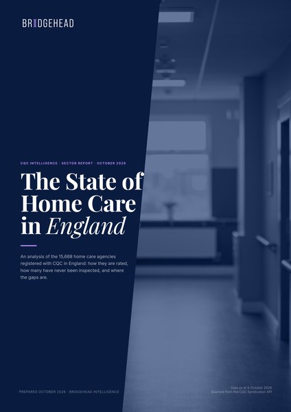 Front cover: The State of Home Care in England