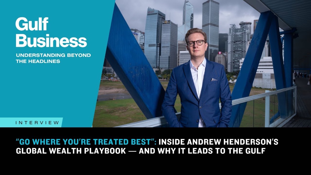 Gulf Business interview with Andrew Henderson