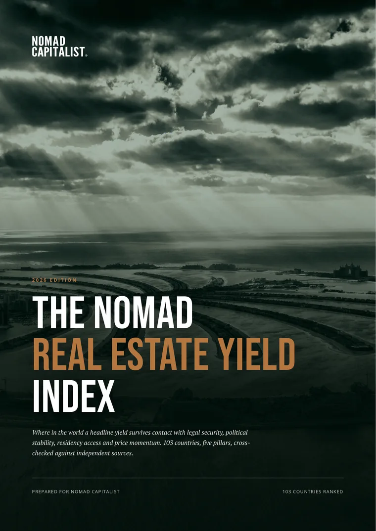The Nomad Real Estate Yield Index cover